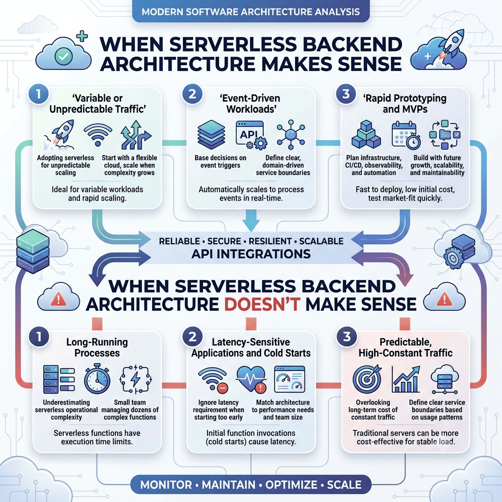 serverless backend architecture