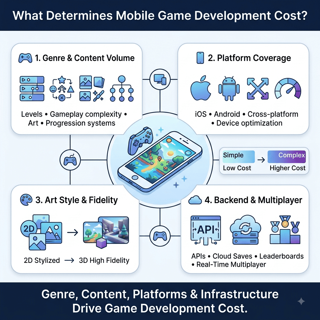mobile game development cost