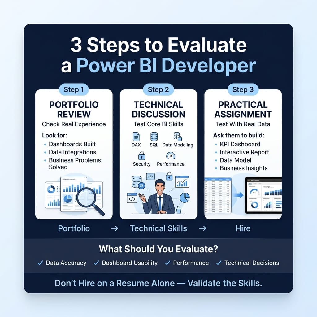 How to Evaluate a Power BI Developer Before Hiring