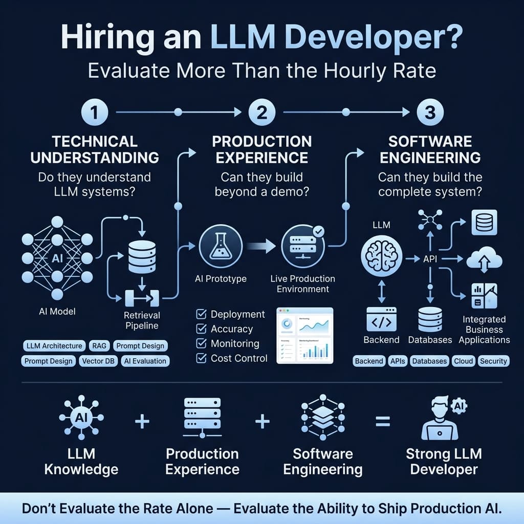 How to Evaluate an LLM Developer Before Hiring