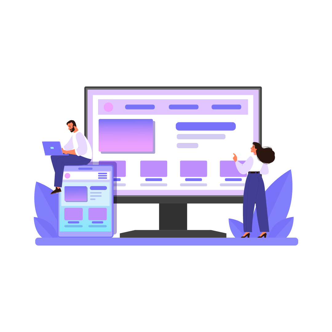 Android app interface mockup