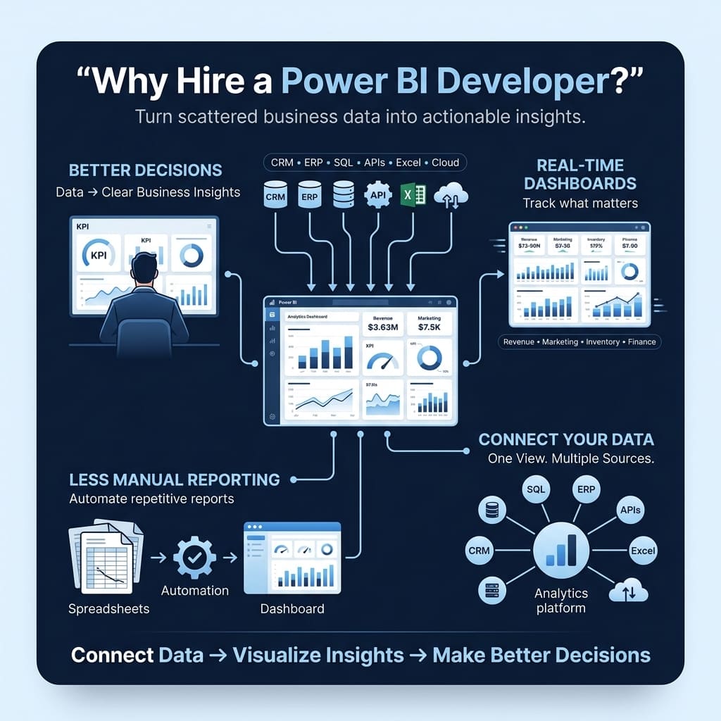 Why Businesses Hire Power BI Developers