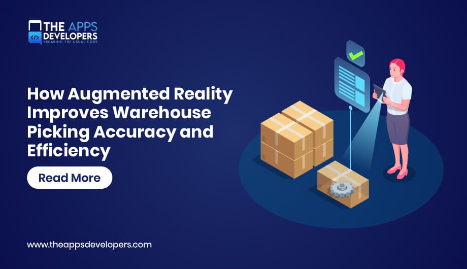 Augmented reality warehouse picking system