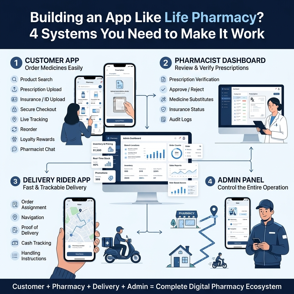 pharmacy apps features